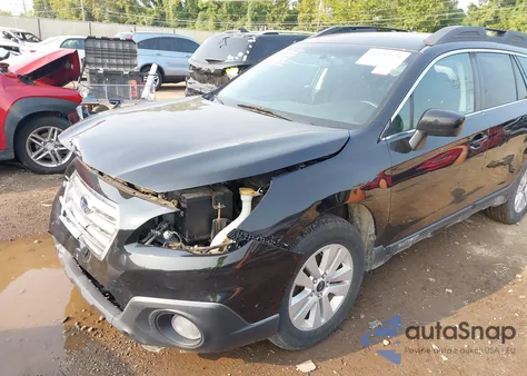 2017 Subaru Outback 2.5I Premium from USA, damaged, VIN 4S4BSACCXH3341314